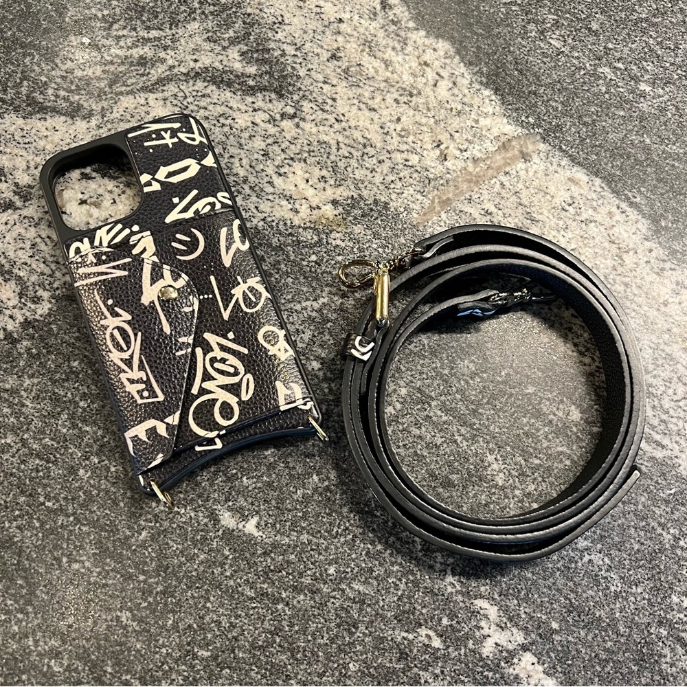 iphone 13pro max phone case & strap